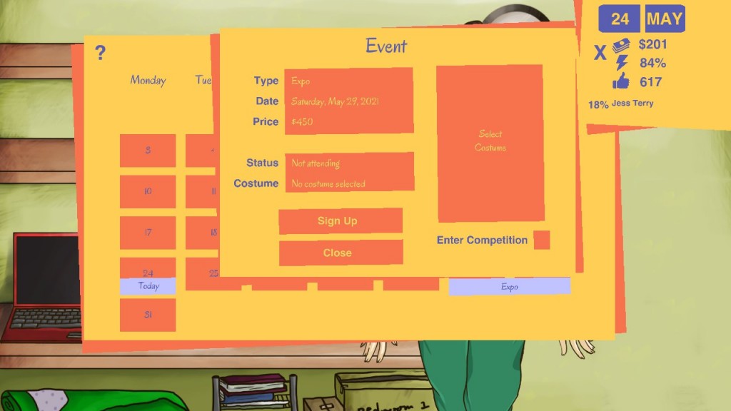 ...This is what I mean about the UI. The windows blur into one another, making a hot mess...